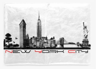 New York City Skyline 6 Custom Notebook A5 - New York Skyline Color, HD Png Download, Free Download