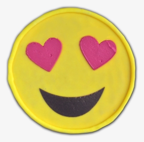 Heart Eyes Emoji Cookie - Portable Network Graphics, HD Png Download, Free Download