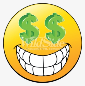 Emoji $$ Eyes - Emoji Smile Teeth Face, HD Png Download, Free Download