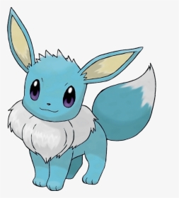 Eevee Vaporeon Recolor - Pokemon Eevee, HD Png Download, Free Download