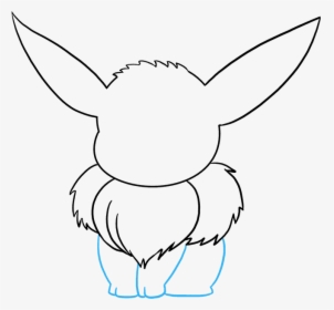 How To Draw Eevee - Tranh Tô Màu Pokemon Eevee, HD Png Download, Free Download