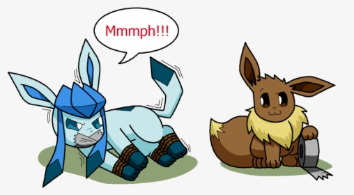 164kib, 900x501, Glaceon - Eevee Kidnapped, HD Png Download, Free Download