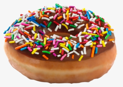 Donuts Png Image - Krispy Kreme Chocolate Sprinkle Donut, Transparent Png, Free Download