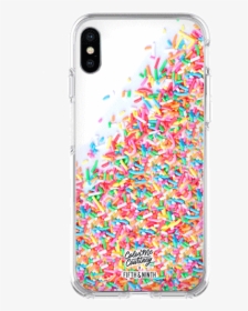 Sprinkles Iphone X Straight - Phone Case With Sprinkles, HD Png Download, Free Download