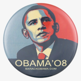 Obama Shepard Fairey Political Button Museum - Red White Blue Poster, HD Png Download, Free Download