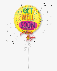 Get Well Soon Sprinkles - Get Well Soon Balloon Png, Transparent Png, Free Download