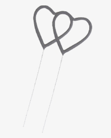 12inch Heart Shaped Sparklers 2 48 - Heart, HD Png Download, Free Download