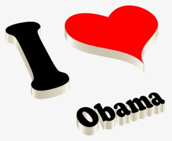 Obama Png Photo - Heart, Transparent Png, Free Download