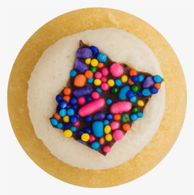 Italian Sprinkle Cookie Thumbnail Cupcake Flavor Overhead - Sprinkles, HD Png Download, Free Download