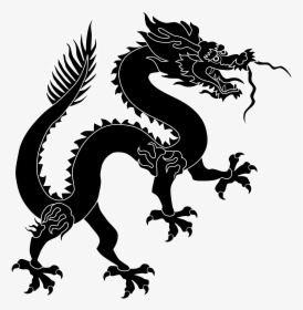 Chinese Dragon - Chinese Dragon Black, HD Png Download, Free Download