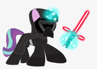 Starlight Glimmer As Kylo Ren In Star Wars 7 By Ejlightning007arts - My Little Pony Kylo Ren, HD Png Download, Free Download