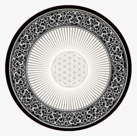 Flower Of Life Dab Mat - Overlapping Circles Grid, HD Png Download, Free Download