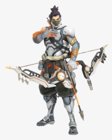 Hanzo Bow Png - Overwatch Hanzo Cyber Ninja, Transparent Png, Free Download