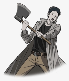 Anime Man With Axe, HD Png Download, Free Download