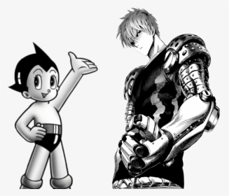 Transparent Astro Boy Png - One Punch Man Manga Genos, Png Download, Free Download