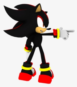Shadow The Hedgehog By Mike9711 - Shadow The Hedgehog Side View, HD Png Download, Free Download
