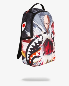 Sprayground One Punch Man Shark Backpack - Garment Bag, HD Png Download, Free Download