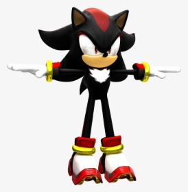 Shadow The Hedgehog 3d Model - Shadow The Hedgehog Texture Map, HD Png Download, Free Download