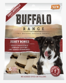 Buffalo Range All Natural, Grain Free Jerky Bone Rawhide - Rawhide, HD Png Download, Free Download