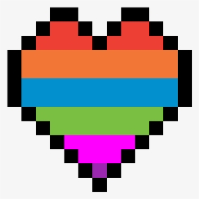 Pixel Heart - 8 Bit Heart Png, Transparent Png, Free Download