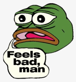 Pepe Feels Bad Man - Pepe Meme Feels Bad Man, HD Png Download, Free Download