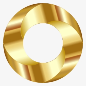 Gold Torus Screw Clip Arts - Gold Screw Head Png, Transparent Png, Free Download