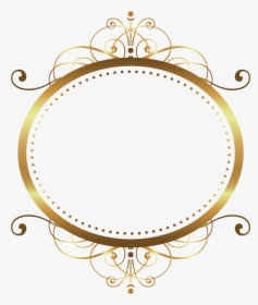 Name Tag Gold Frame, HD Png Download, Free Download