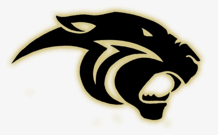 Panthers Logo Png - Black And Gold Panther Logo, Transparent Png, Free Download