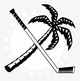 Florida Panthers Logo Black And White - Florida Panthers Vintage Logo, HD Png Download, Free Download