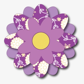 Freebie Spring Flowers Clip Art - Circle, HD Png Download, Free Download