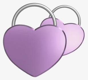 Heart Locks Png, Transparent Png, Free Download