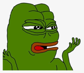 Pepe The Frog Confused Clipart , Png Download - Confused Pepe The Frog, Transparent Png, Free Download