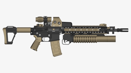 G36c With Grenade Launcher, HD Png Download, Free Download