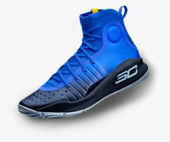 Under Armour Curry 4 Blue, HD Png Download, Free Download