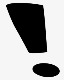 Black Exclamation Mark , Png Download - Exclamation Point Black, Transparent Png, Free Download