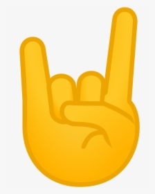 Sign Of The Horns Icon - Whatsapp Hand Emoji Meaning, HD Png Download, Free Download