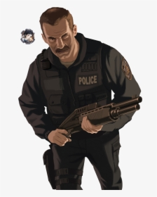 Epic Police , Png Download - Gta Iv Gerald Mcreary, Transparent Png, Free Download