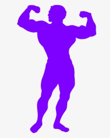 Buff 170 Pounds, Weight Loss Pictures, Weight Loss - Muscle Man Silhouette Png, Transparent Png, Free Download