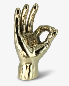 Pinchy & Co A-ok Hand - Bronze Sculpture, HD Png Download, Free Download