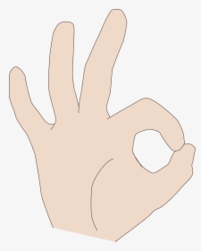 Finger Clipart Hand Span - Iconic Hand Gesture, HD Png Download, Free Download