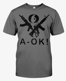 A Ok Hand Black Rifles Men"s T Shirt - T Shirt He Man Skeletor, HD Png Download, Free Download
