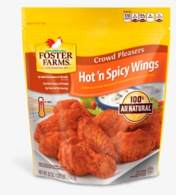 Hot And Spicy Wings 22 Oz - Foster Farms Hot Wings, HD Png Download, Free Download