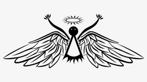 Angel, Symbol, No Background, Halo, Wings, Supplication - Hình Ảnh Không Nền, HD Png Download, Free Download