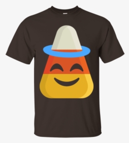 Candy Corn Emoji T-shirt Angel Halo Halloween Costume - Legends Are Born In October 14, HD Png Download, Free Download