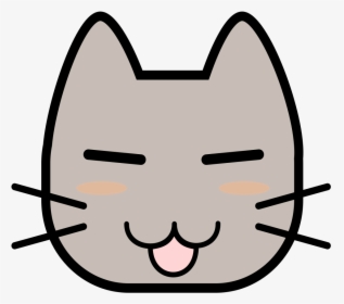 Cat Face - Cute Cat Face Clipart, HD Png Download, Free Download