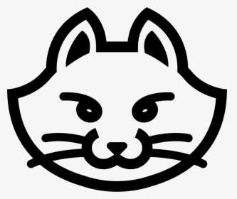 - Cat Face Icon Png , Png Download - Cat Face Icon Png, Transparent Png, Free Download