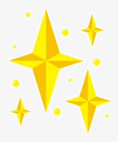 Golden Stars Star Falling Stars Fireworks - Triangle, HD Png Download, Free Download
