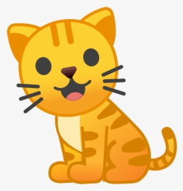 Cat Face Emoji Android , Png Download - Cat Face Emoji Android, Transparent Png, Free Download
