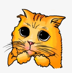 Clip Freeuse Library Corgi Clipart Face - Cartoon Cute Sad Face, HD Png Download, Free Download
