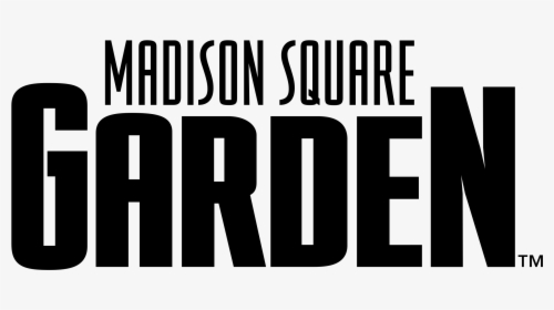 Madison Square Garden Logo White Png, Transparent Png, Free Download